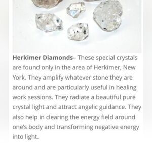 Herkimer Diamond Quartz.